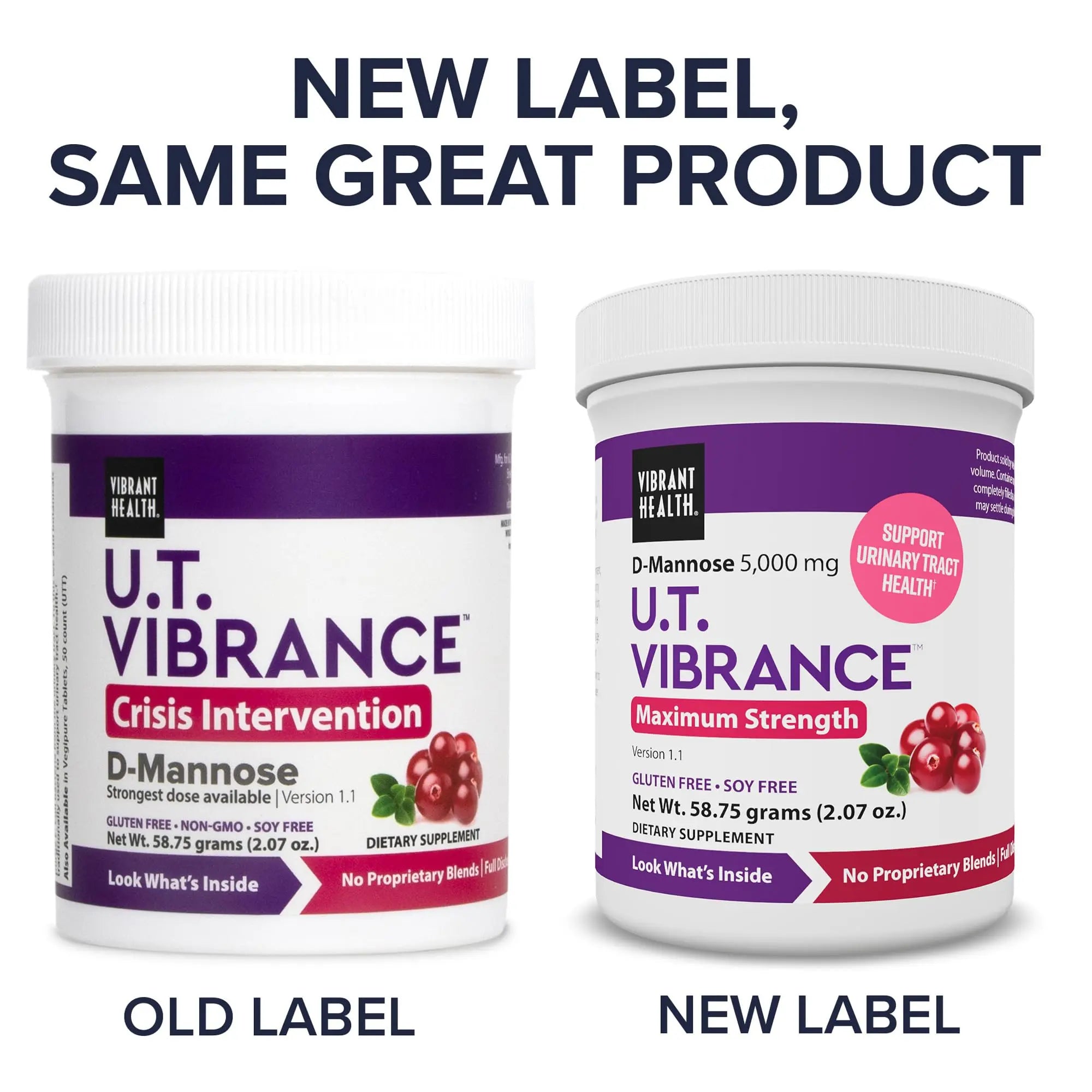 Vibrant Health, U.T. Vibrance Powder, Crisis Intervention for Urinary Tract Health, 10 Servings Vibrant HealthAu supplements