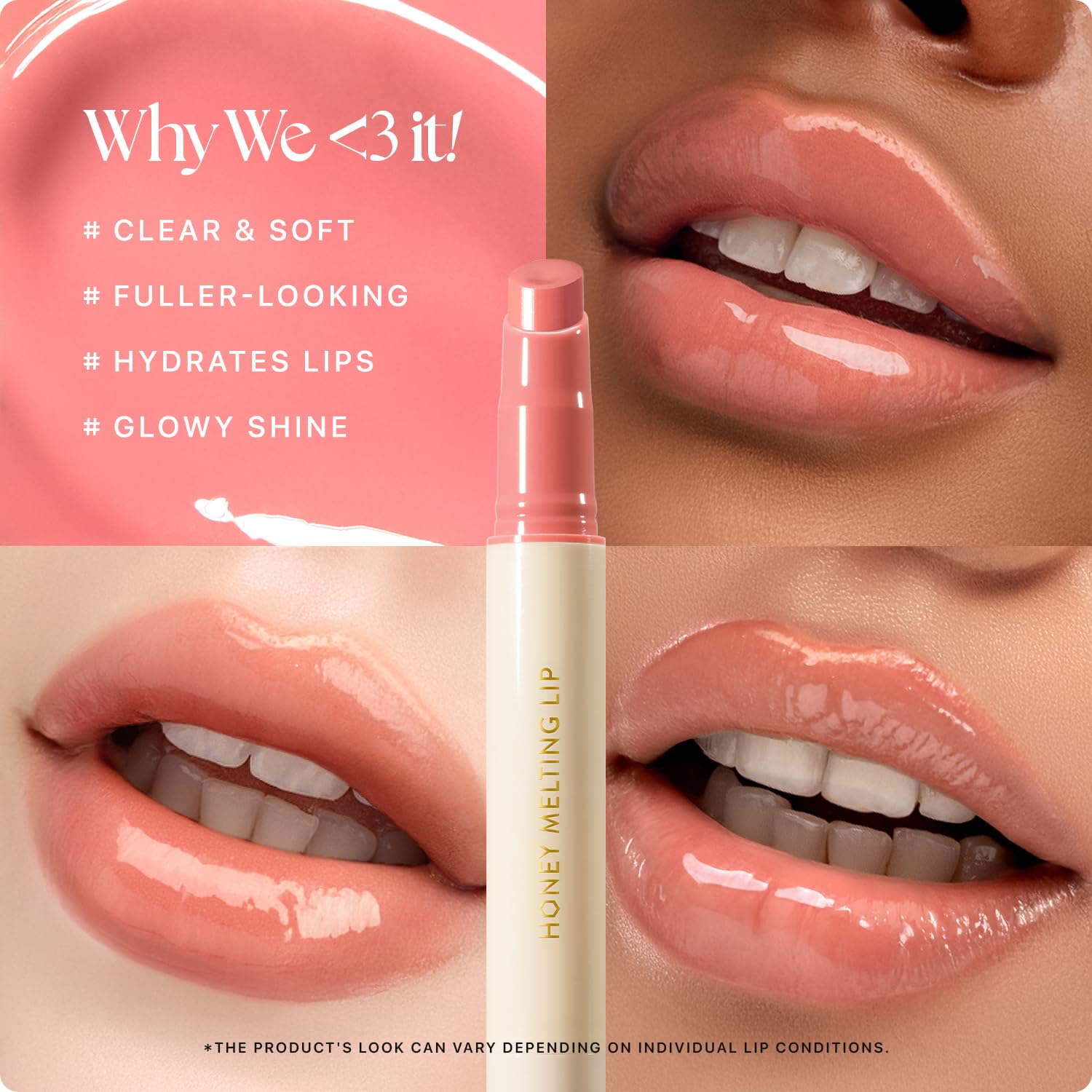 Nature Republic HONEY MELTING LIP (02 FIG) SOFT LIP STICK, Hydrating Gloss, Moisturizing balms, Sheer tint, Shine & Nude, Glowy Finish, korean make up Nature RepublicAu supplements