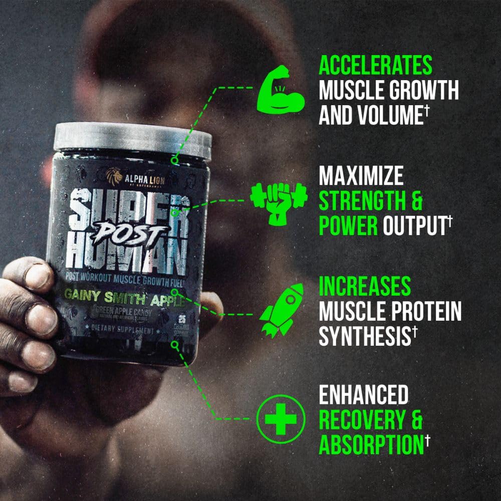 ALPHA LION Superhuman Pre Workout Powder & Post Workout Recovery Bundle ALPHA LIONAu supplements