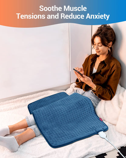 Comfytemp Heating Pad for Back Pain Relief - FSA HSA Eligible Extra Large Heating Pad XXL ComfytempUS supplements