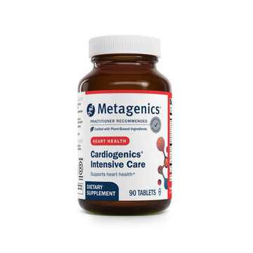 Metagenics Cardiogenics Intensive Care - Heart Health Supplement* - with Arjuna Bark, Hawthorn Leaf, Magnesium, Calcium, Selenium & Amino Acids - SupportsHealthy Circulation* - 90 Tablets MetagenicsAu supplements