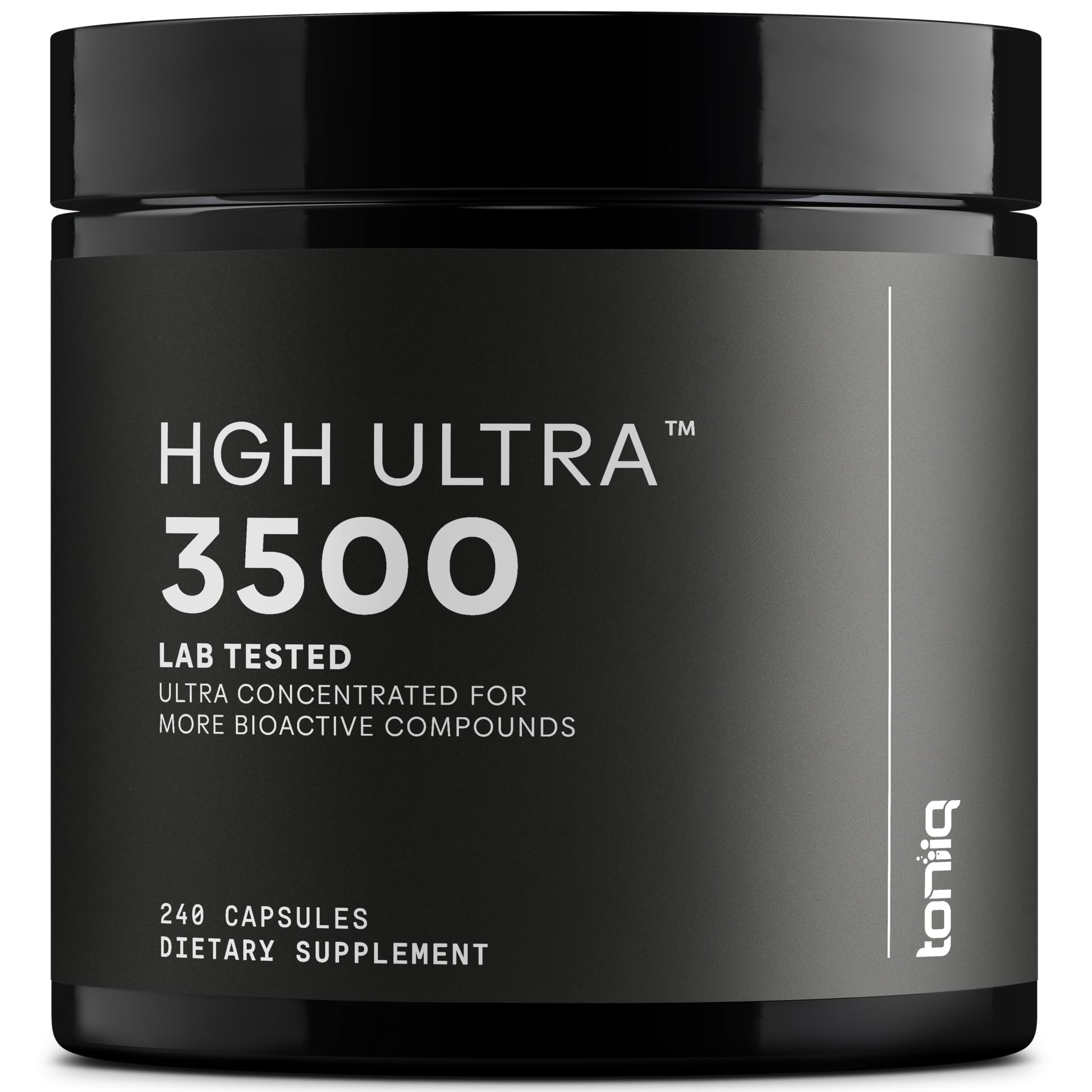 HGH Supplements for Men & Women (240 Count) 3,550mg+ Support Muscle Growth & Healthy Levels of Human Growth Hormone for Men, with High-Purity Arginine, Ornithine, Lysine, Tribulus, and Ashwagandha TQ ToniiqAu supplements
