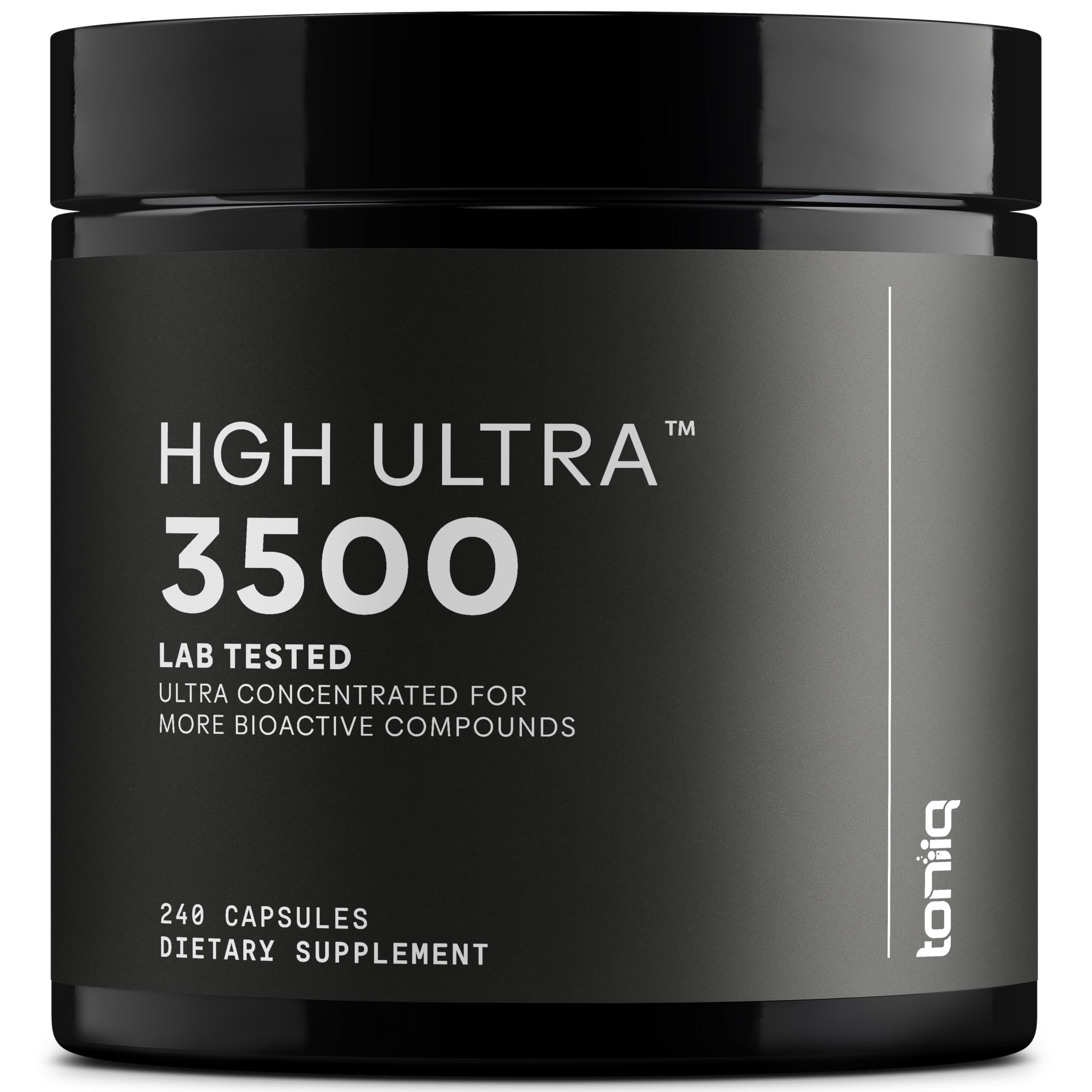 HGH Supplements for Men & Women (240 Count) 3,550mg+ Support Muscle Growth & Healthy Levels of Human Growth Hormone for Men, with High-Purity Arginine, Ornithine, Lysine, Tribulus, and Ashwagandha TQ ToniiqAu supplements