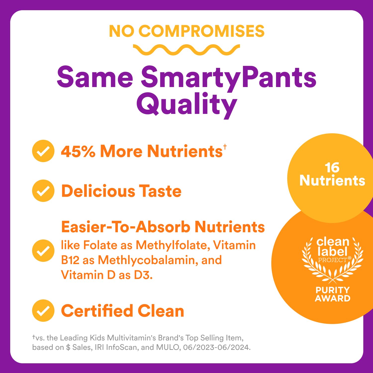 SmartyPants Toddler Multivitamin Gummies - Improved Formula: Omega 3 (DHA/EPA), Vitamins D3, C, Vitamin B12, B6, A, K & Zinc SmartyPantsAu supplements