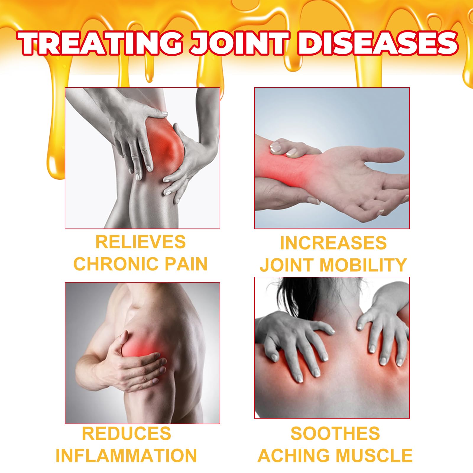 JOYVOIDX Joint & Knee Comfort Cream with Bee Venom and Cassia Flower, Formulated with Glucosamine for Flexibility and Mobility, 0.71oz JOYVOIDXAu supplements