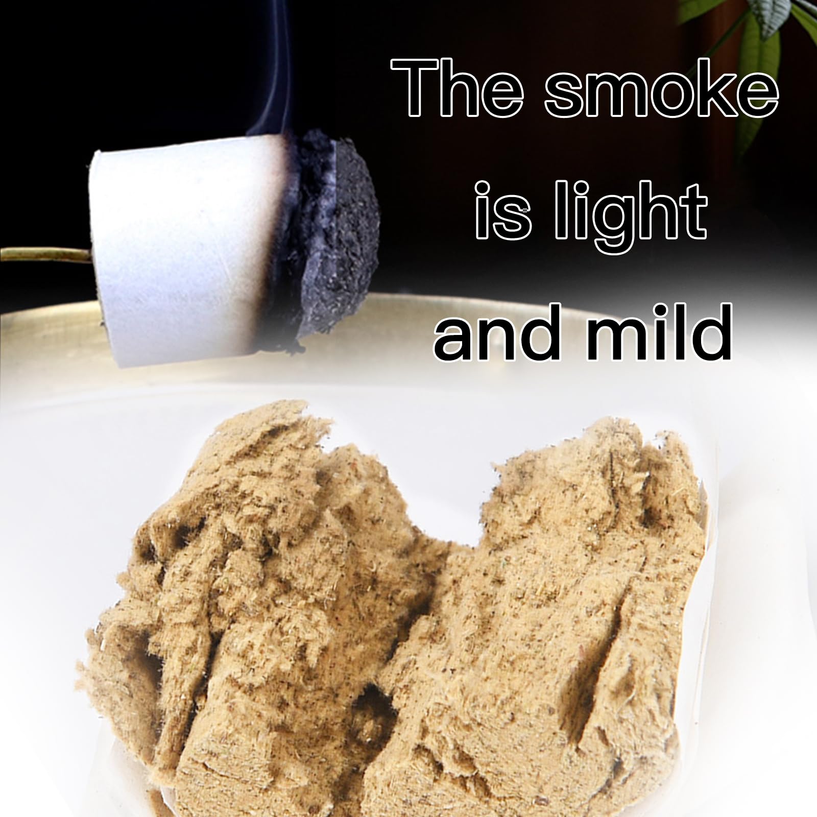 Moxibustion Smokeless Moxa Warm Chinese Medicine Stick Mugwort Roll Mugwort Stick (2.6cm) PumeiAu supplements