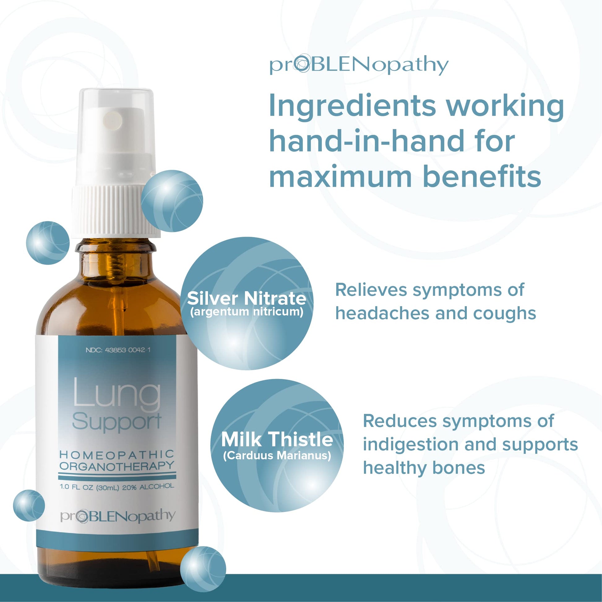 proBLENopathy Lung Support Oral Spray 30-Day Supply - Respiratory Protection & Toxin Removal proBLENopathyAu supplements