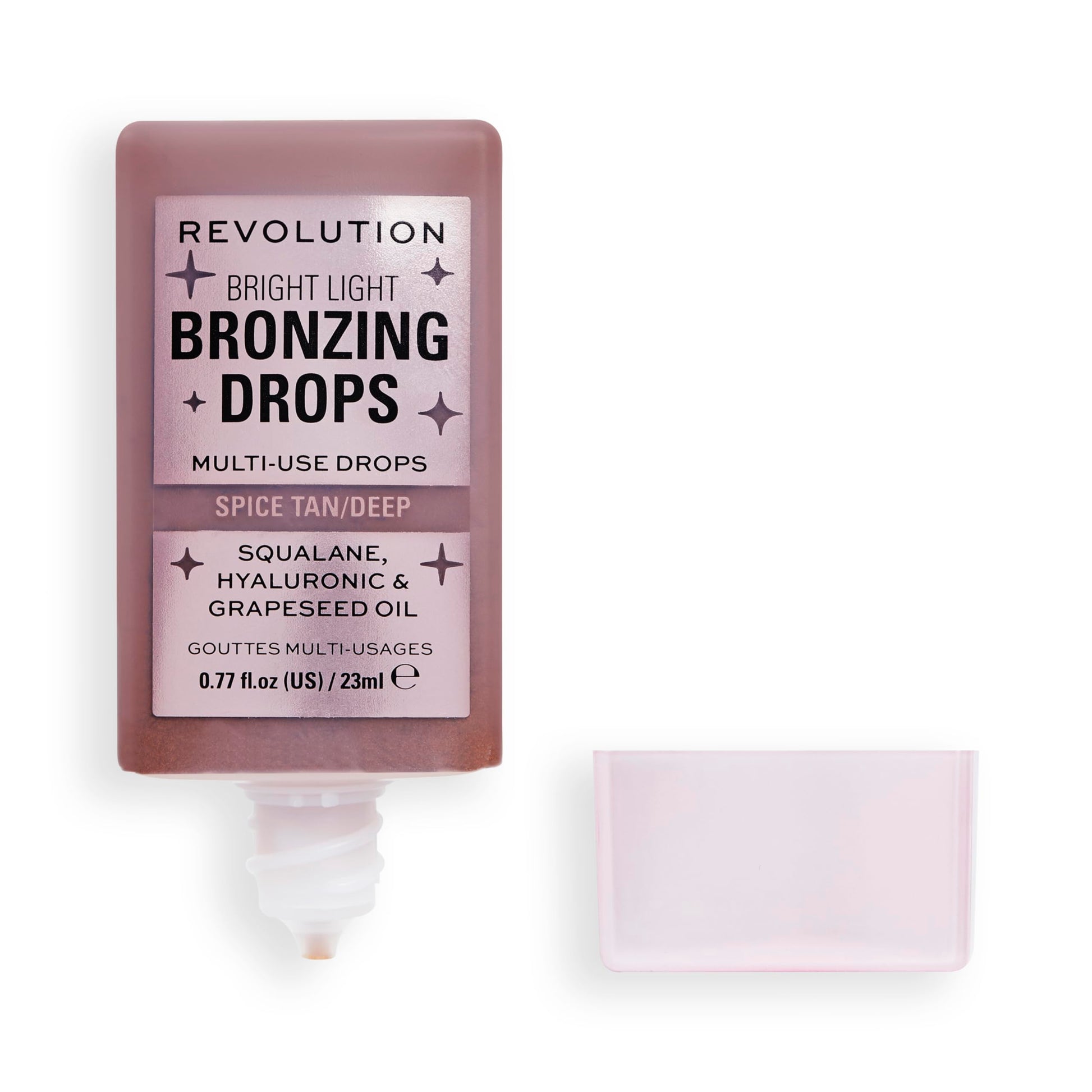 Revolution Beauty London, Bright Light Bronzing Drops, Bronze & Glow for Face & Body, Infused with Hyaluronic Acid, Vegan & Cruelty-Free, Bronze Summer, 0.77 fl oz Revolution Beauty LondonAu supplements