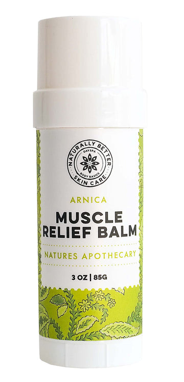 All-Natural Arnica Muscle Balm - Plant-Based Topical swelling and bruising Relief | Essential Oils & Menthol soothes and cools sore muscles, Hypoallergenic & Paraben-Free, Made in USA NATURE'S APOTHECARYAu supplements