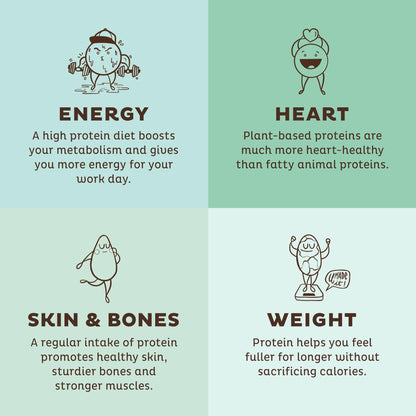 KOS Vegan Protein Powder, Unflavored & Unsweetened - Low Carb Pea Protein Blend KOSUS supplements