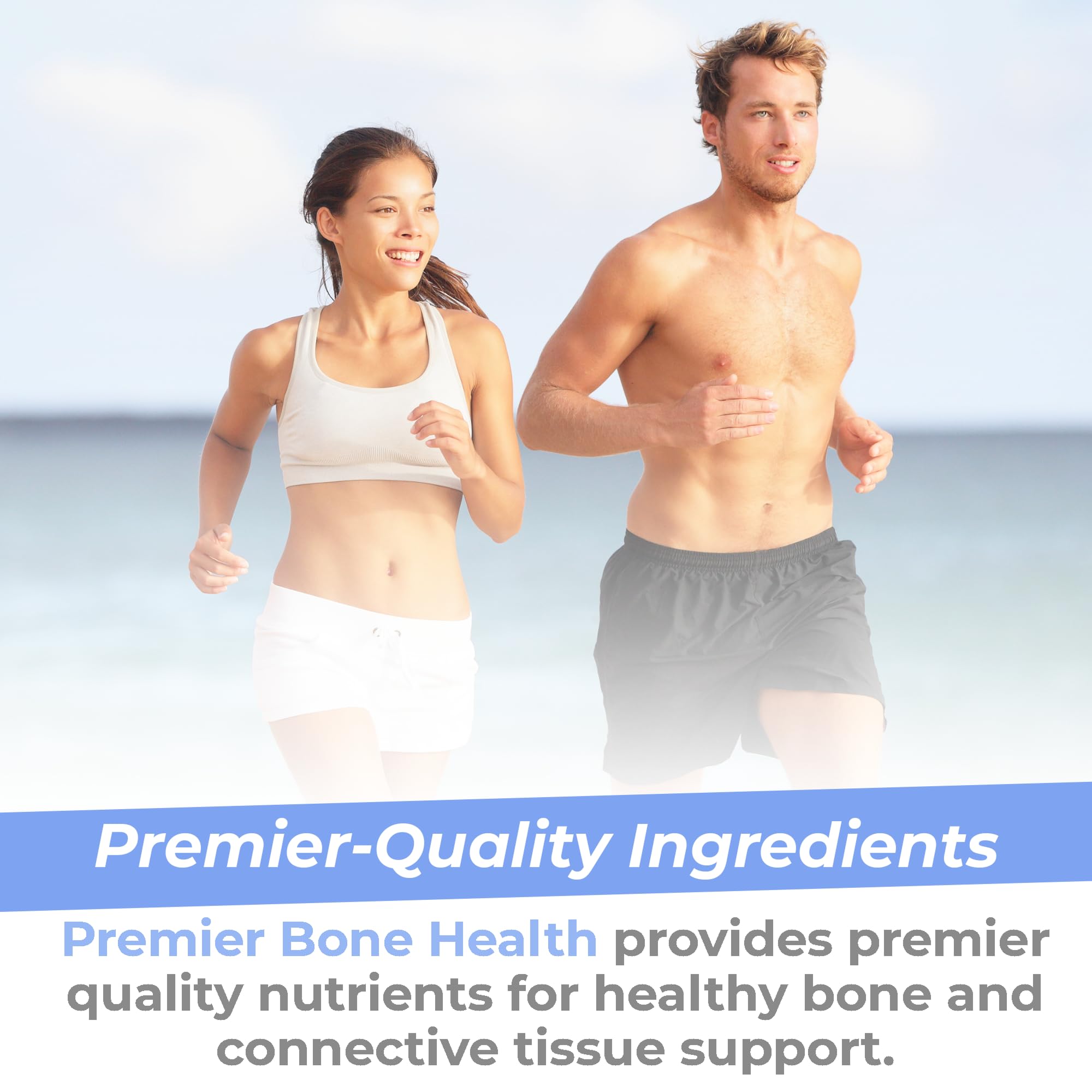 Premier Research Labs Premier Bone Health - Bone Health Vitamins, Bone Strength Supplement for Women & Men, Calcium Supplement with Vitamin K2, Healthy Bone Support - 90 Capsules Premier Research LabsAu supplements