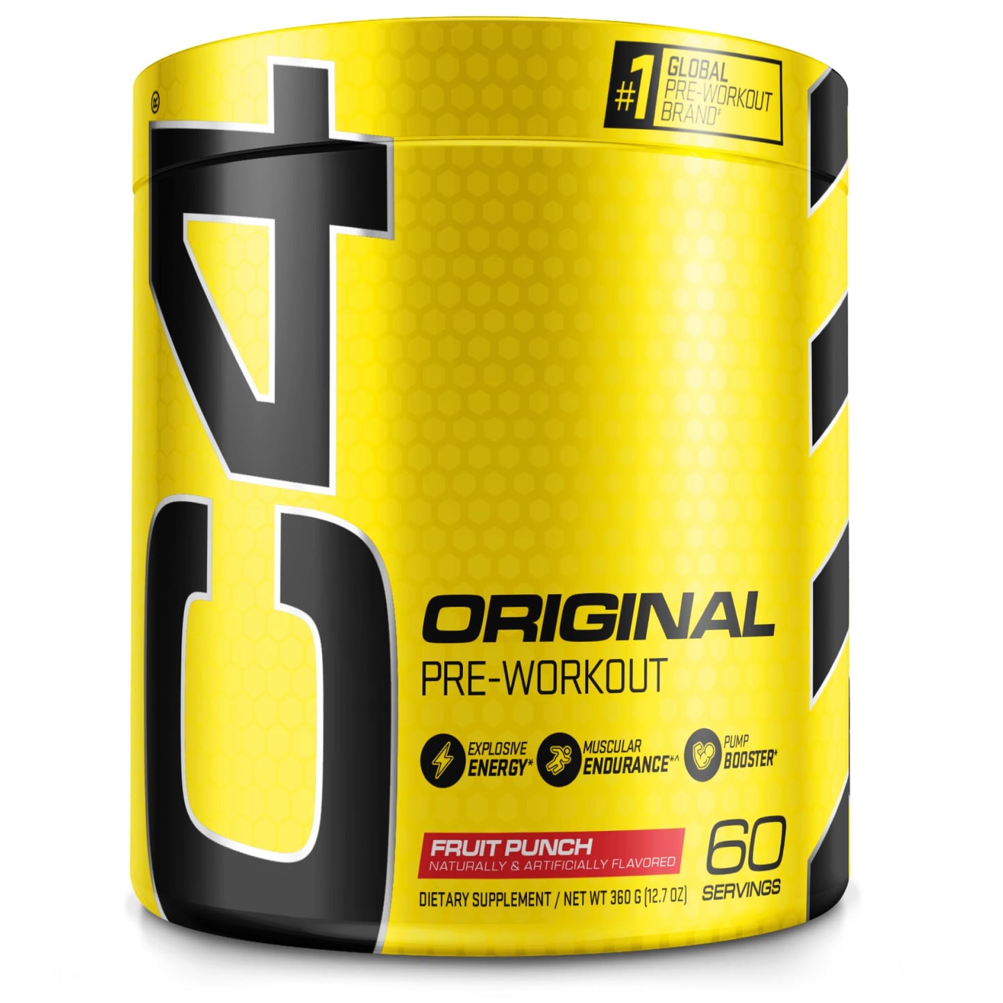C4 Original Pre Workout Powder Fruit Punch - Vitamin C for Immune Support - Sugar Free CellucorUS supplements