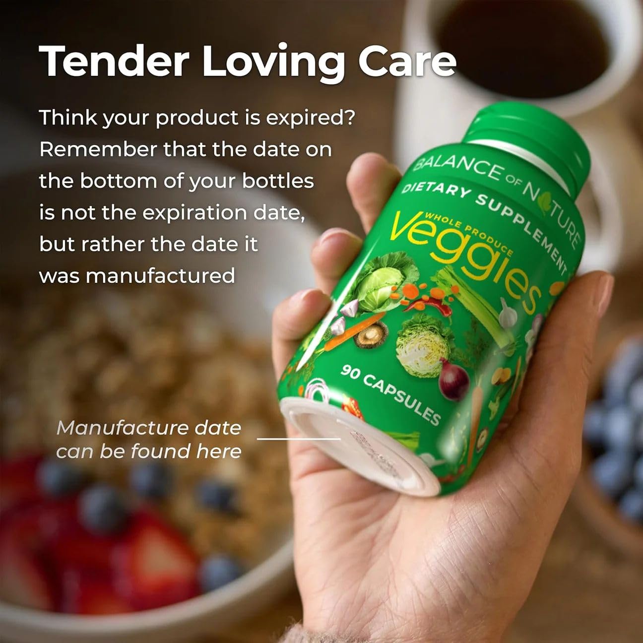 Balance of Nature Whole Veggies Supplement with Superfood Vegetables Balance of NatureAu supplements