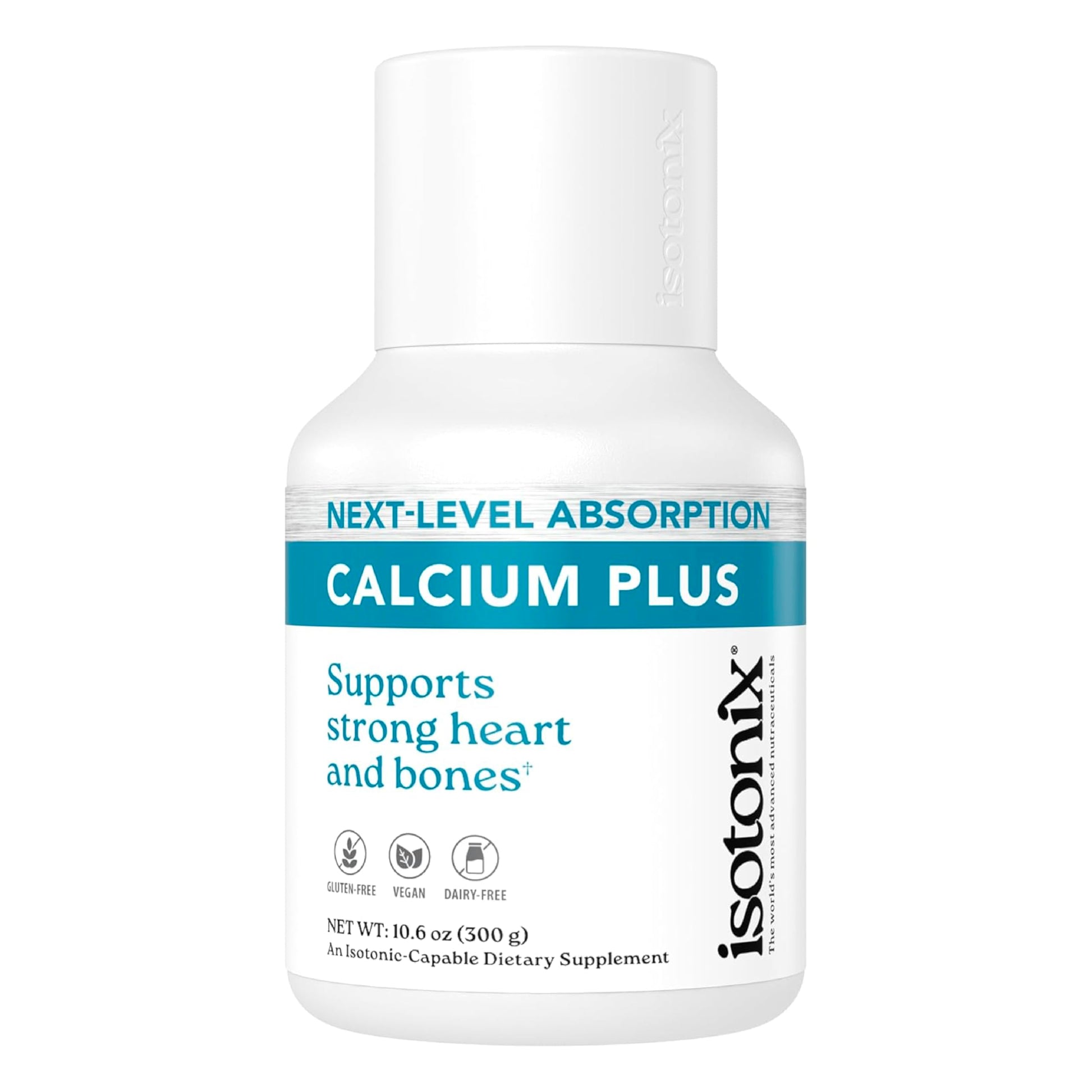 Isotonix Calcium Plus – Calcium Supplement for Women and Men with Magnesium, Vitamin D3, and Vitamin C – Fast Absorbing Isotonic Formula – Calcium Citrate & 5 Salts - 90 Servings IsotonixAu supplements