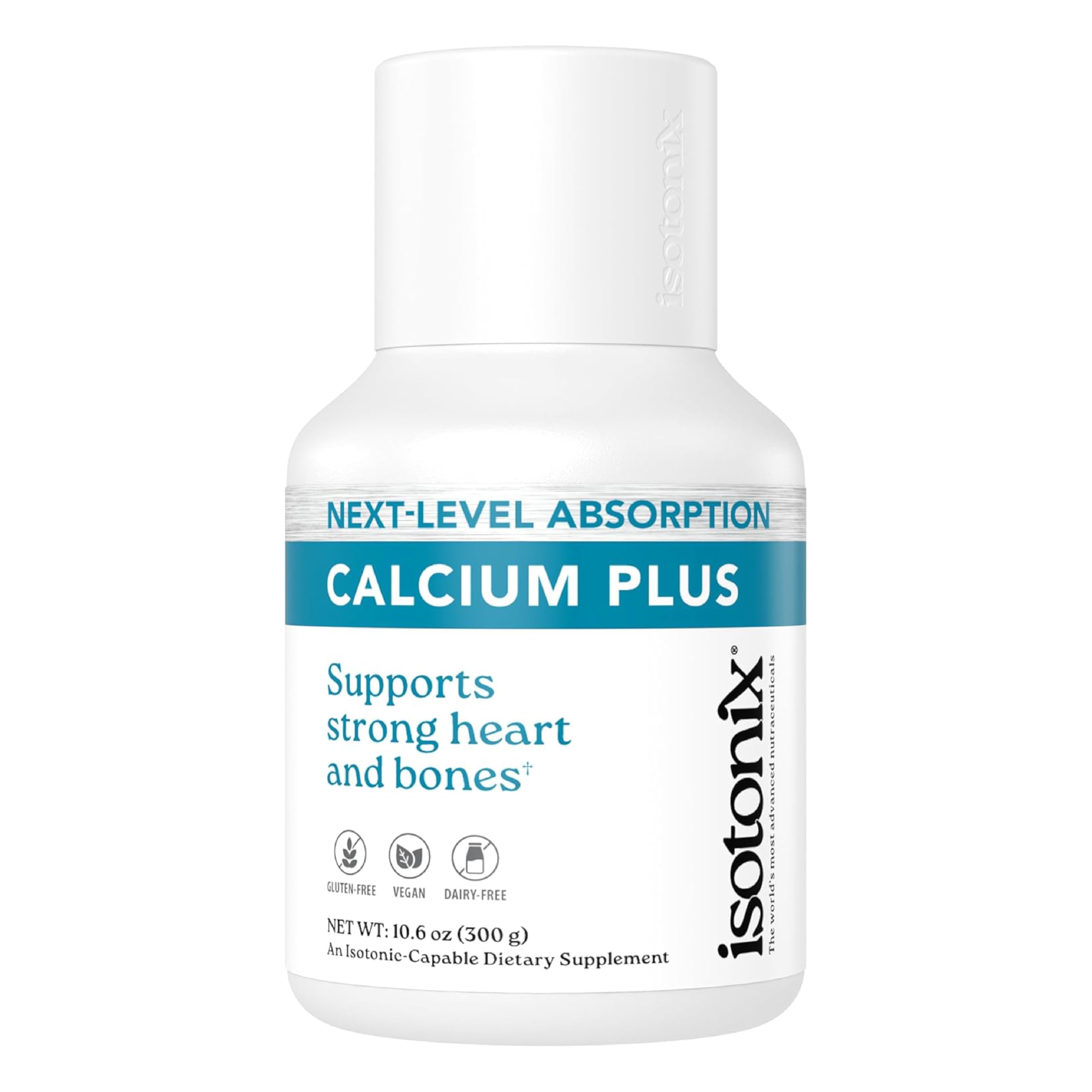 Isotonix Calcium Plus – Calcium Supplement for Women and Men with Magnesium, Vitamin D3, and Vitamin C – Fast Absorbing Isotonic Formula – Calcium Citrate & 5 Salts - 90 Servings IsotonixAu supplements