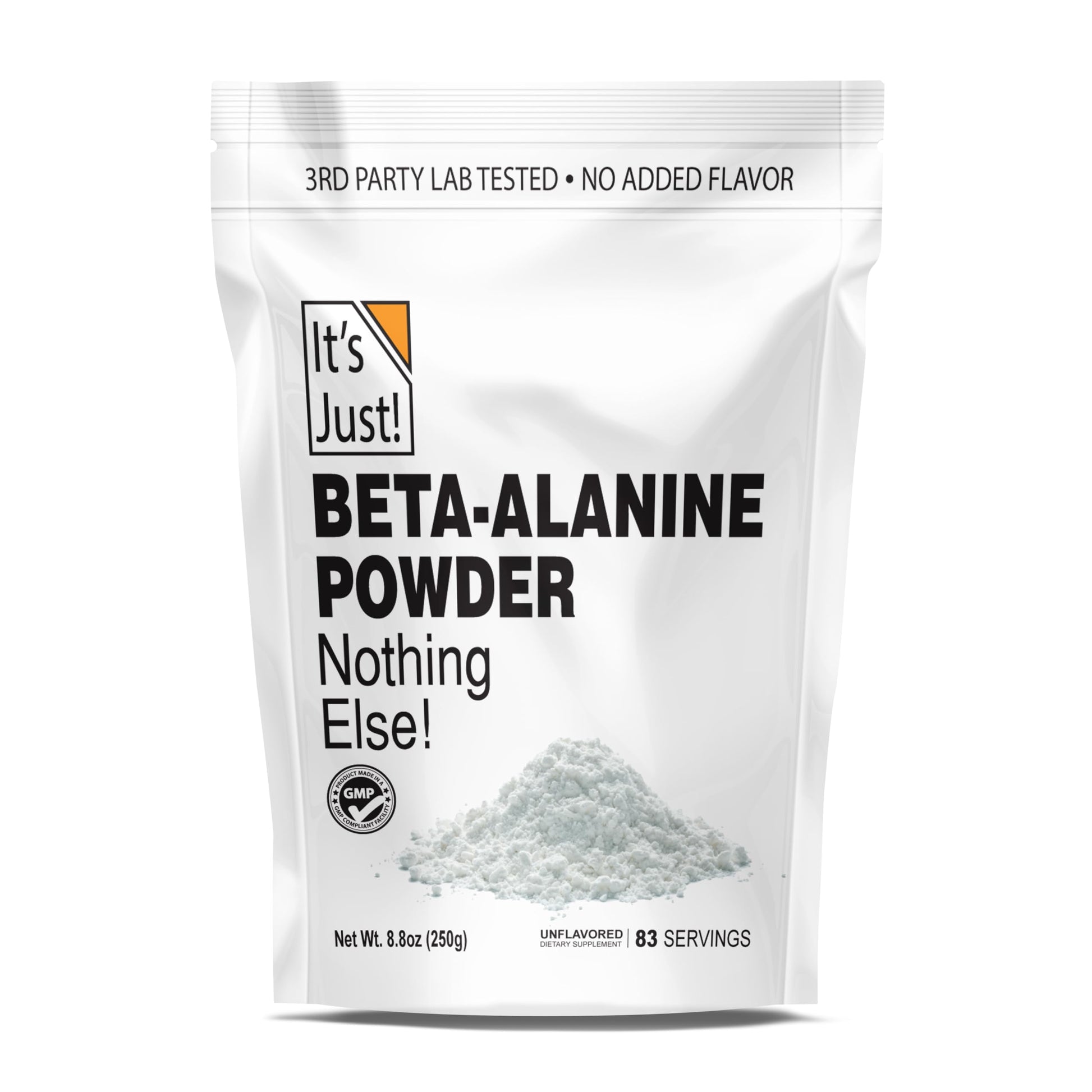 It's Just! - Beta-Alanine Powder, Pre-Workout Supplement, 250g Bulk, Unflavored It's Just!Au supplements