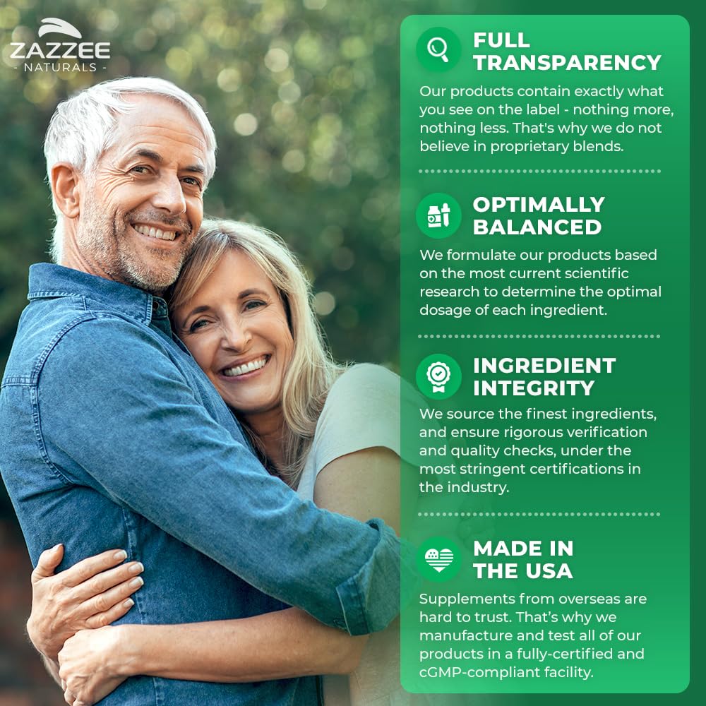 Zazzee Extra Strength DIM 300, 10 mg BioPerine and 300 mg DIM per Capsule, 100 Vegan ZazzeeUS supplements