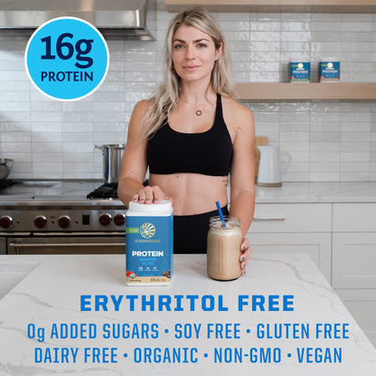 Vegan Protein Powder with BCAA | Organic Hemp Seed Protein Gluten Free Non-GMO SunwarriorUS supplements