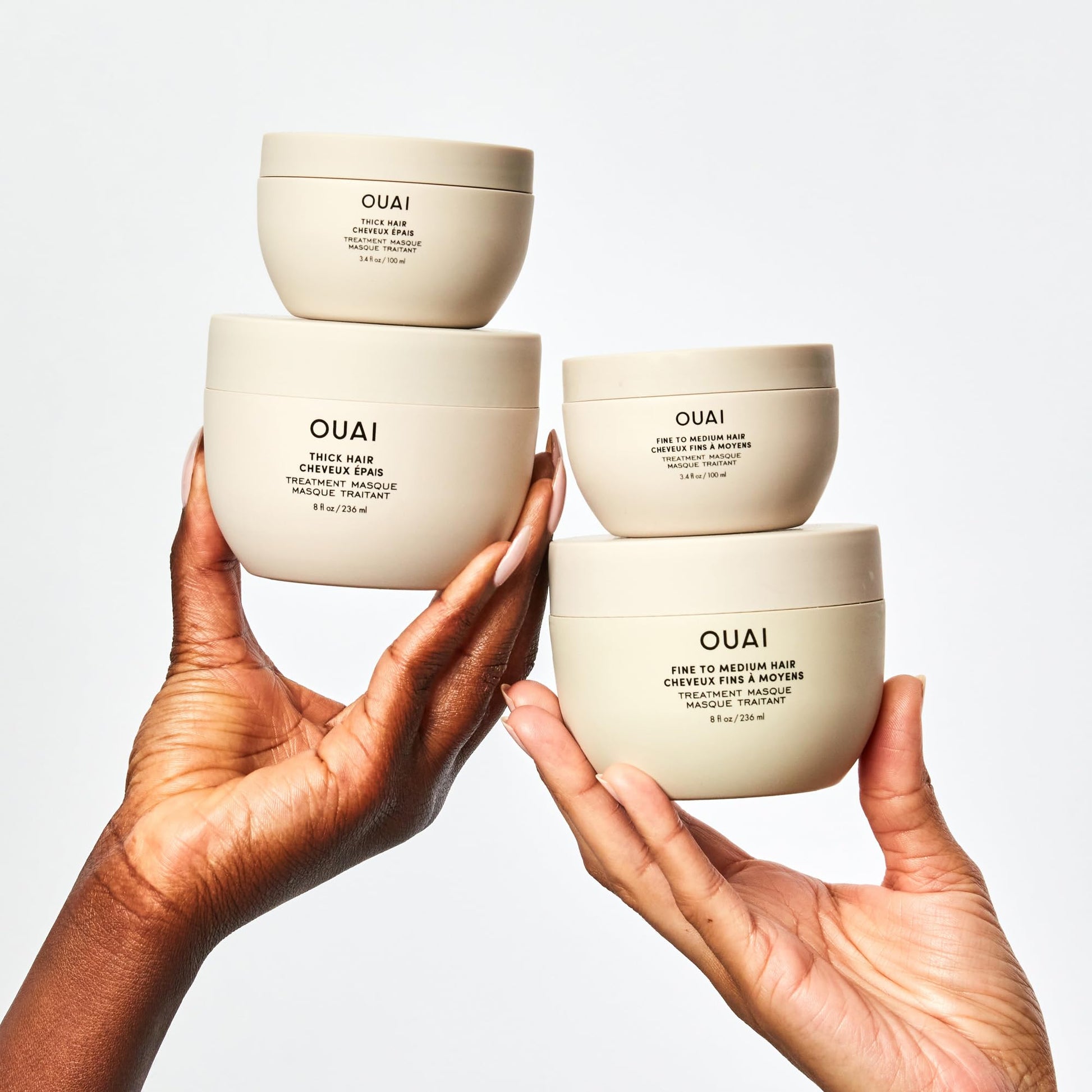 OUAI Fine to Medium Hair Treatment Masque - Mask for Hair Repair, Hydration and Shine - With Shea Butter, Keratin and Panthenol - Paraben, Phthalate and Sulfate Free (3.4 Oz) OUAIAu supplements