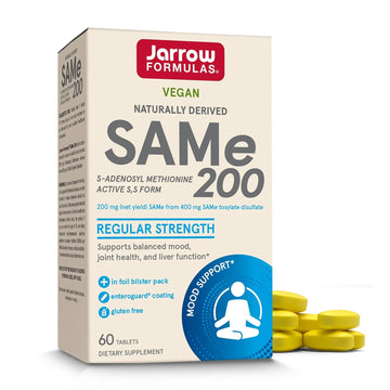 Jarrow Formulas® Same 200 mg, Supports Joint Health, Liver Function, Brain Metabolism, 60 Tablets, Up to A 60 Day Supply Jarrow FormulasAu supplements