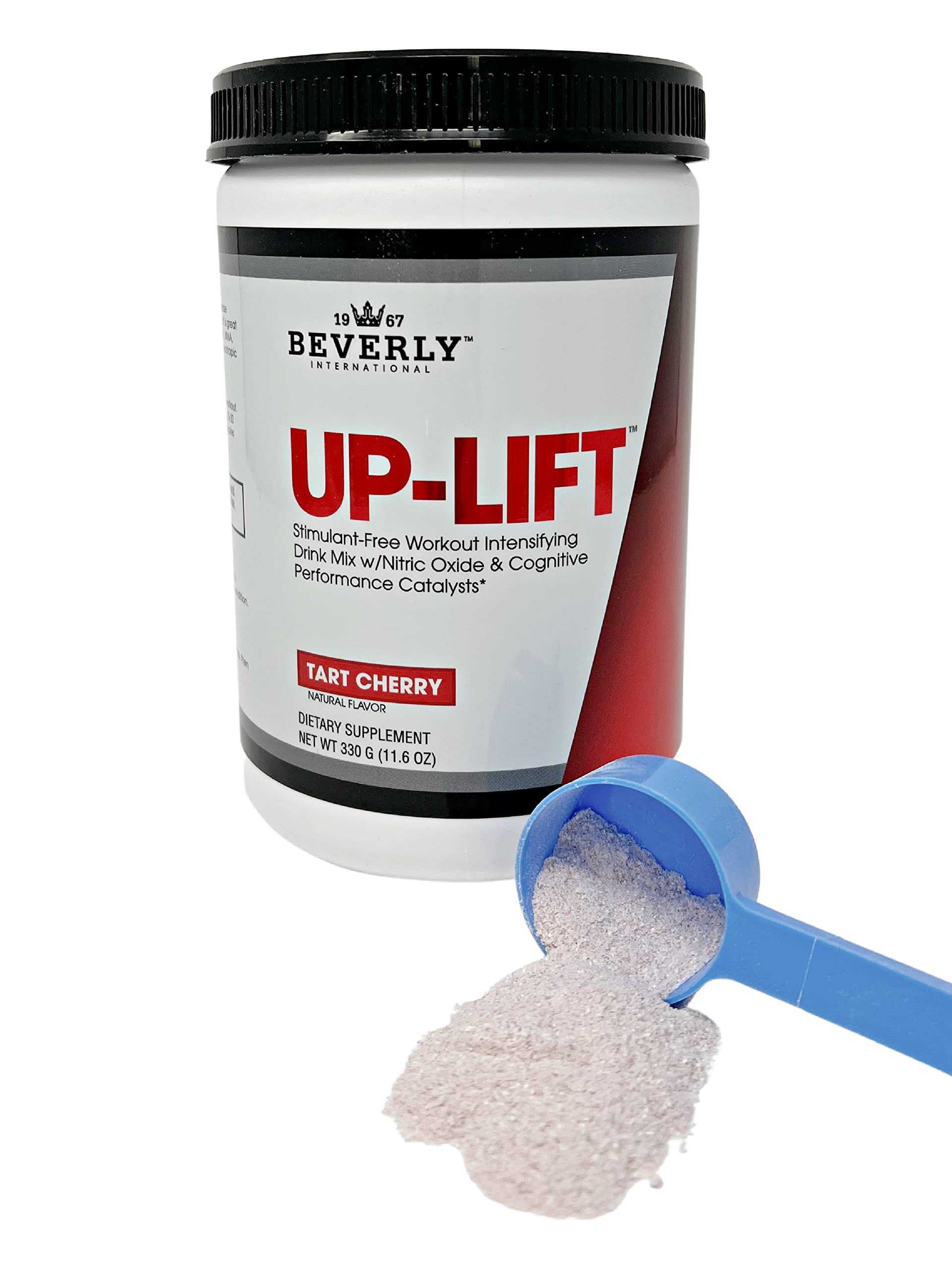 Beverly International Up-Lift Stimulant Free 330 grams. Workout Energy Drink Mix w/Nitric Beverly InternationalAu supplements