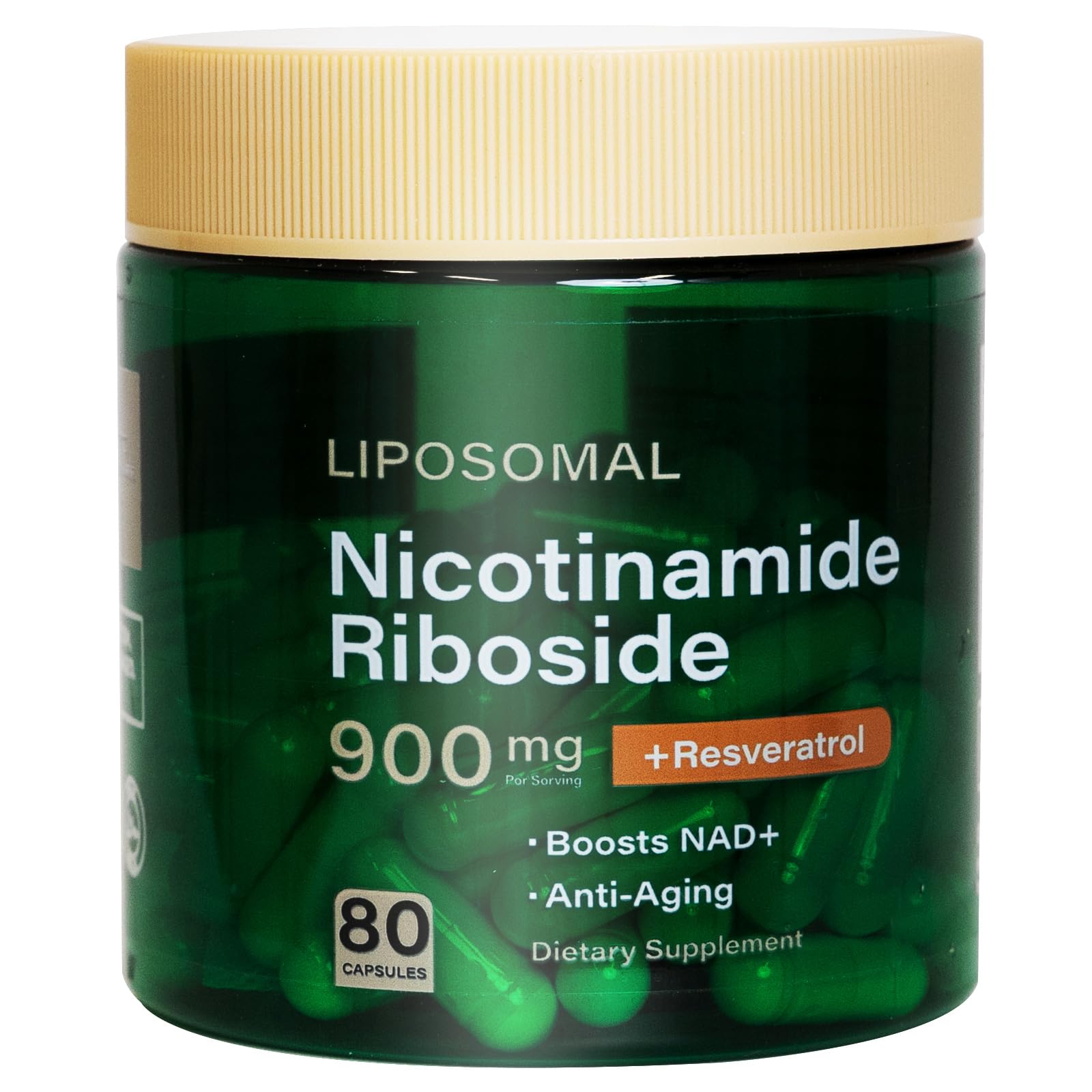 HHerbionix NAD Resveratrol Supplement Plus Extra Strength, Nicotinamide Riboside NR 900mg for Women & Men, NAD Supplement NMN Alternative– Liposomal Formula for Energy, Anti-Aging HHerbionixAu supplements