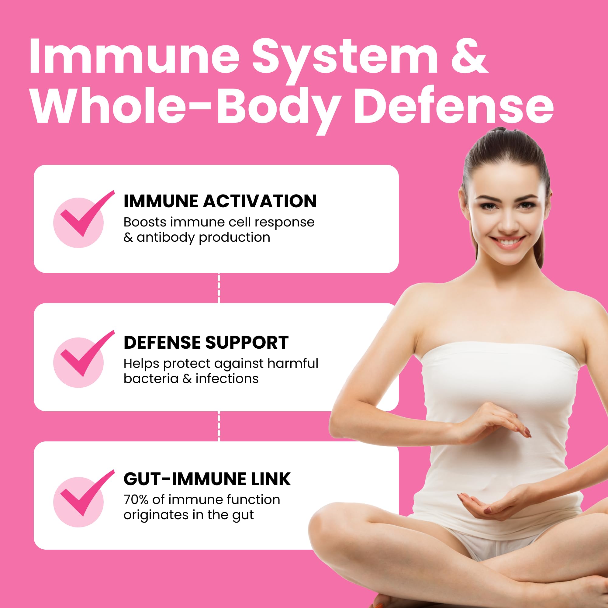 Luma Nutrition Probiotics for Women with Prebiotics - 50 Billion CFU - Formulated for Digestive, Immune & Feminine Support - 60 Capsules Luma NutritionAu supplements