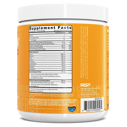 RSP NUTRITION AminoLean Pre Workout Energy (Pink Lemonade 30 Servings) RSP NUTRITIONUS supplements