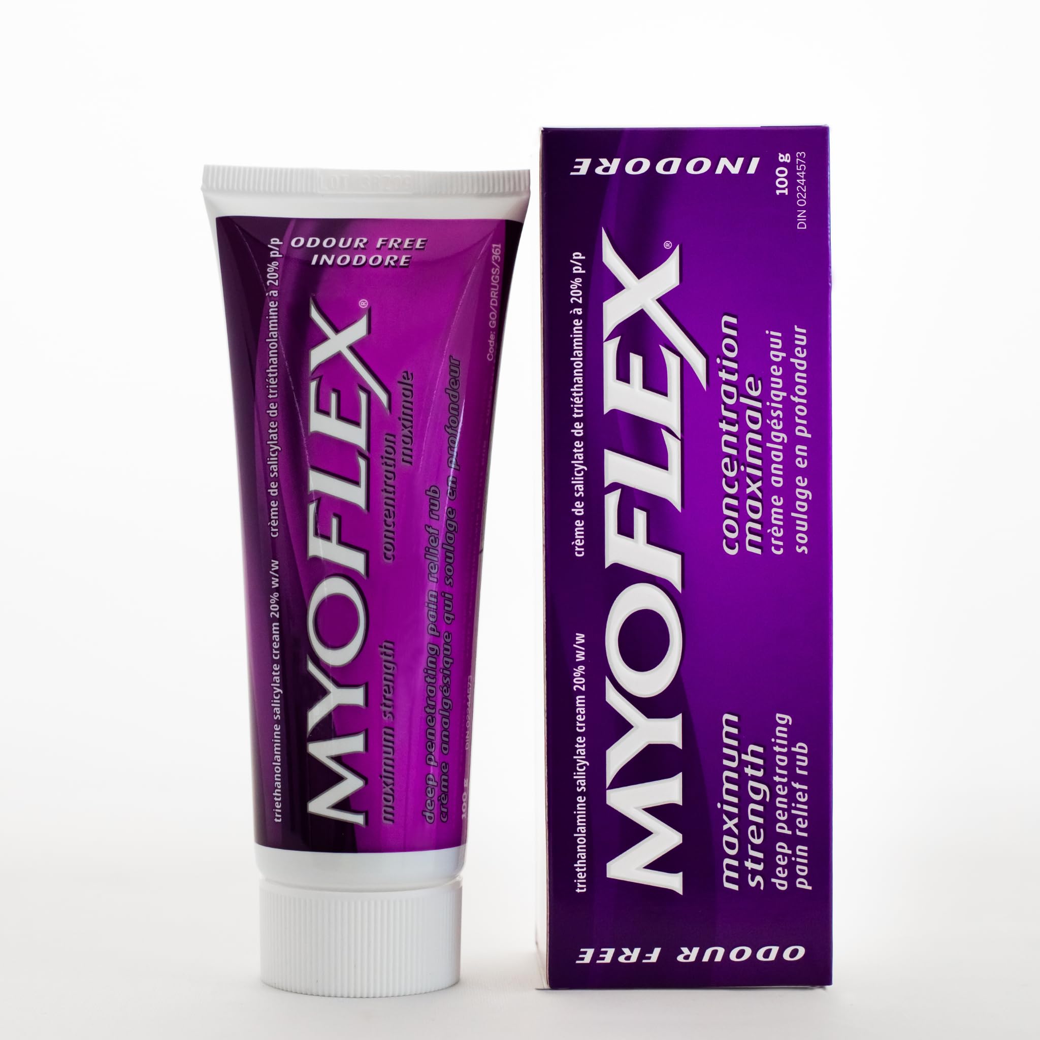 Myoflex Pain Relief Rub | Odourless | Provides Deep Penetrating Relief of Muscle Soreness & Joint Pain | Menthol Free | Stain Free | Non-Greasy | Great for Ages 2+ | 100 Grams (Maximum Strength) MyoflexAu supplements