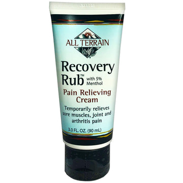 All Terrain Recovery Rub Soothing Massage Cream 3oz, Natural Relief for Muscle Aches and Pains All TerrainAu supplements