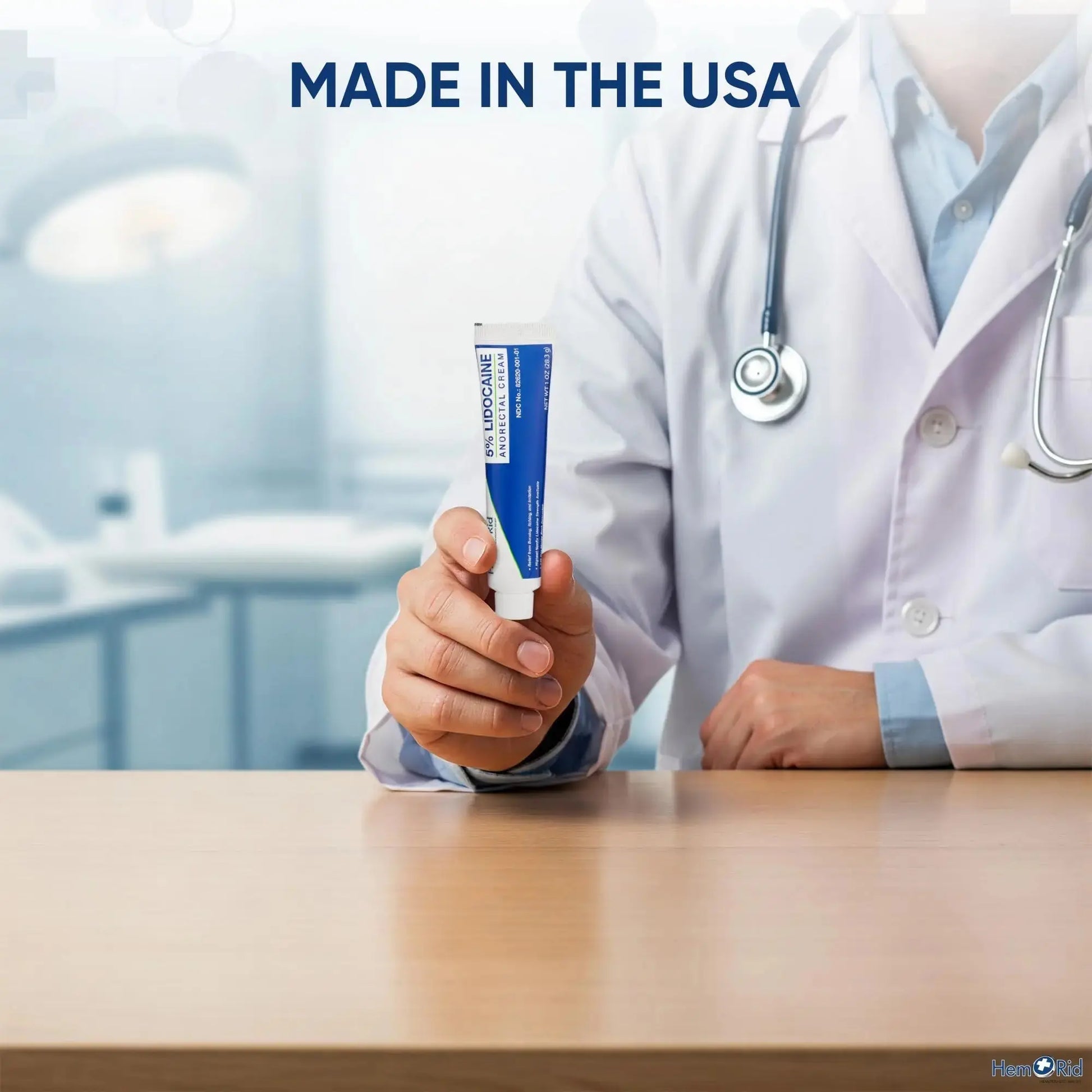 HemRid Maximum Strength Lidocaine Cream for Pain Management. Fast-Acting Hemorrhoid Solution with 5% Lidocaine. Instant Anal Itch and Numbing Effect HemRidAu supplements