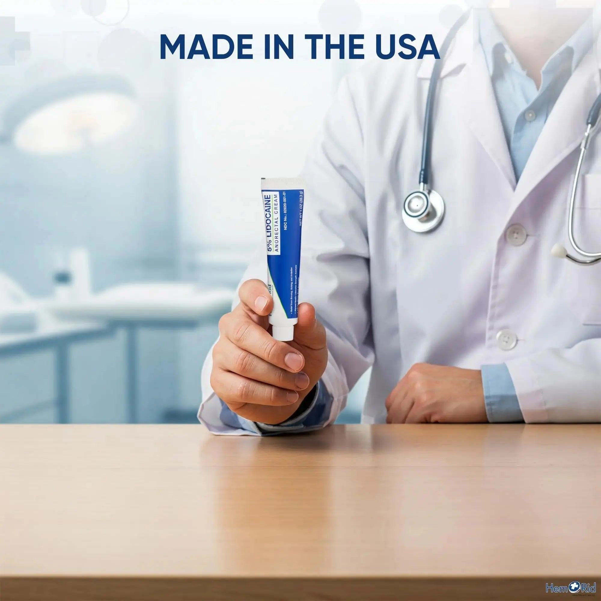 HemRid Maximum Strength Lidocaine Cream for Pain Management. Fast-Acting Hemorrhoid Solution with 5% Lidocaine. Instant Anal Itch and Numbing Effect HemRidAu supplements