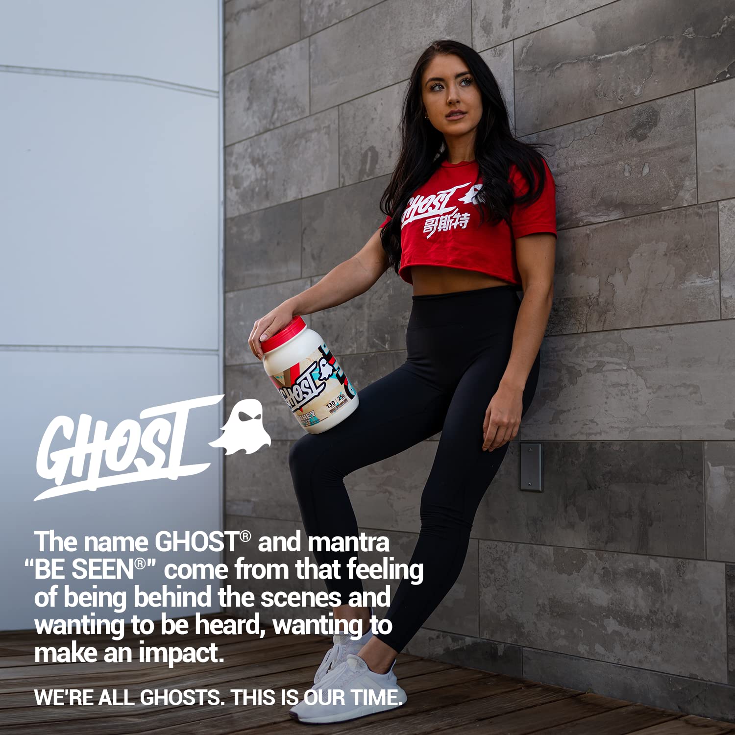 GHOST Whey Protein Powder, Milk Chocolate - 2LB Tub, 25G of Protein - Flavored Isolate GHOSTUS supplements