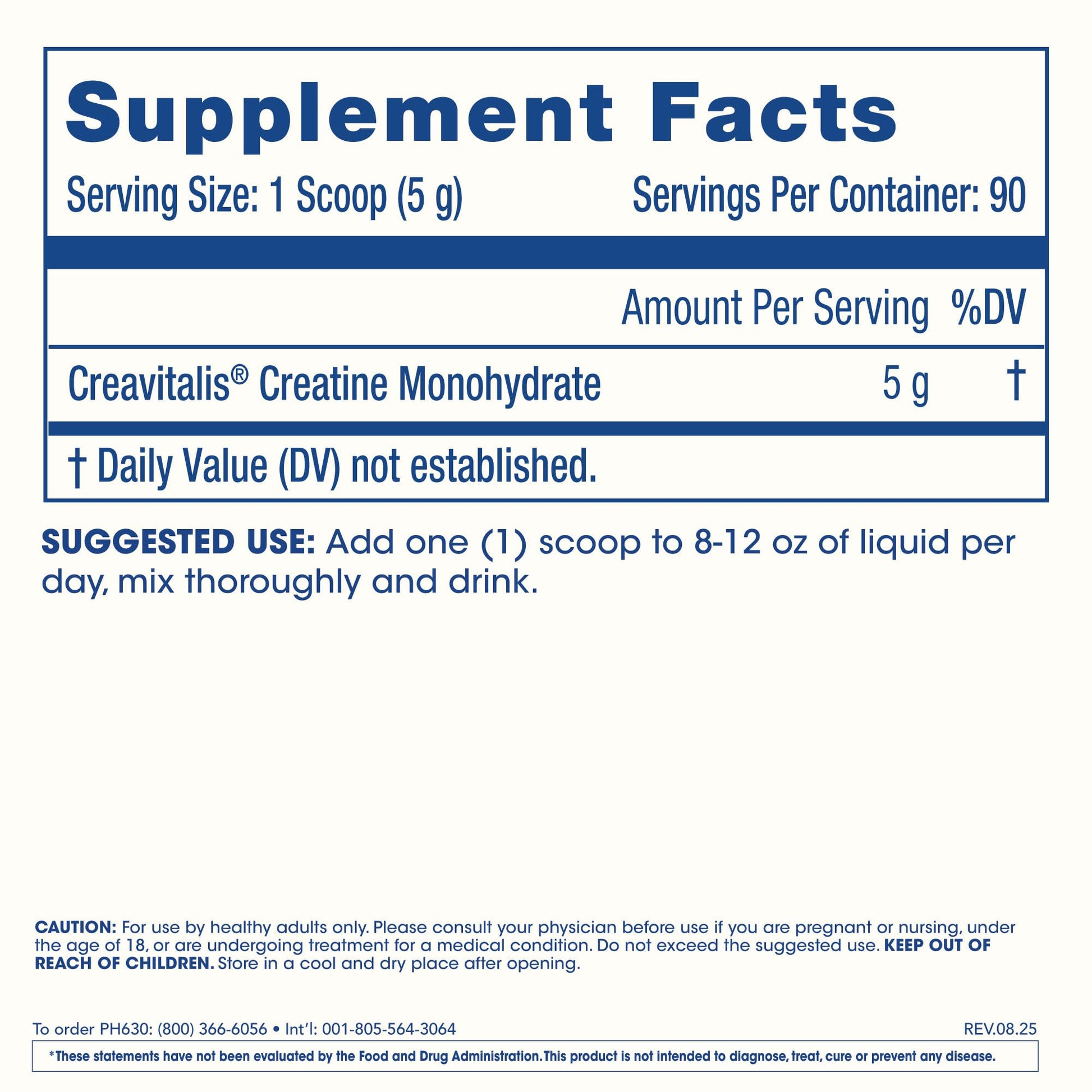 ProHealth Longevity Micronized Creatine. Pharmaceutical Grade Creatine Monohydrate is Easier on Kidneys. Supports Brain Function and Muscle Growth as You Age. 5 g/Serving, 90 Servings, 3 Month Supply ProHealthAu supplements