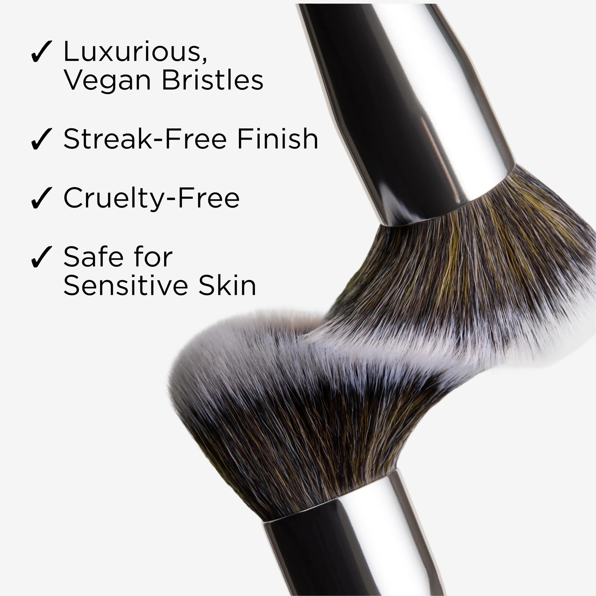 Haleys Beauty Kabuki Foundation Brush For Applying Powder, Foundation, Bronzer, Blush, and Mineral Make up, Soft Bristles, Seamless Blending, Makeup Brushes Essential, Vegan & Cruelty Free HALEYSAu supplements