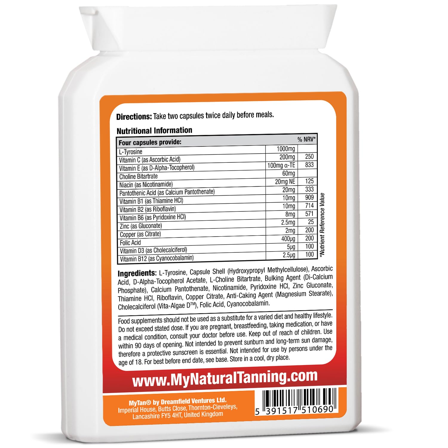 MyTan Boost Tan Pills | 100 Capsules | Sun Tan Accelerator | Natural Tanning Supplement | Tyrosine, Copper Multivitamin | 25-Day Extended Holiday Supply MyTanAu supplements