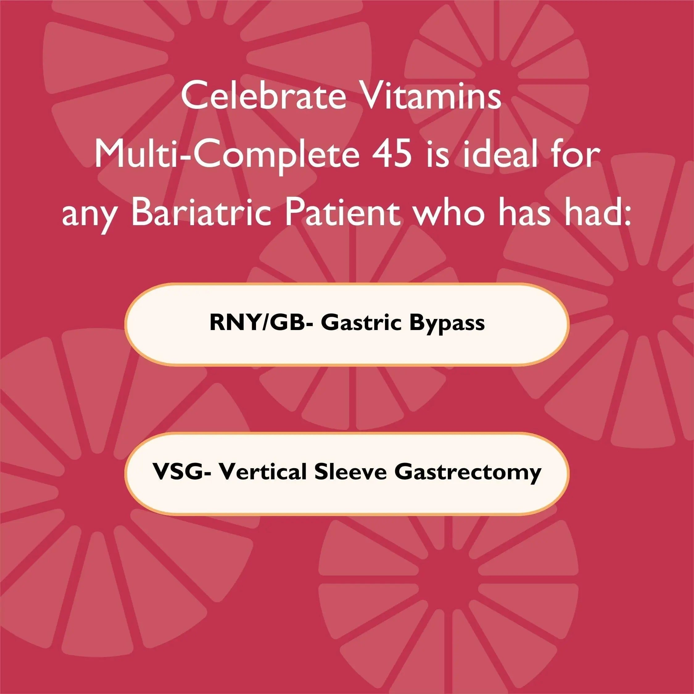 Celebrate Vitamins Multi-Complete | Bariatric Multivitamin with 45 mg Iron—Daily Essential Vitamins & Minerals Celebrate Bariatric SupplementsAu supplements