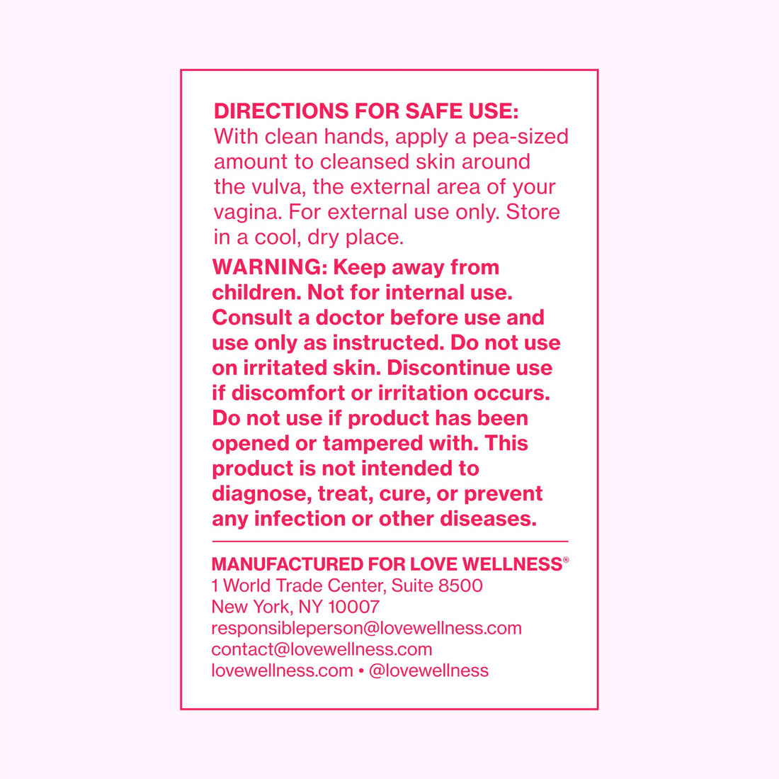 Love Wellness Comfy Cream Vulva & Vaginal Moisturizer - 1.01 oz Love WellnessUS supplements