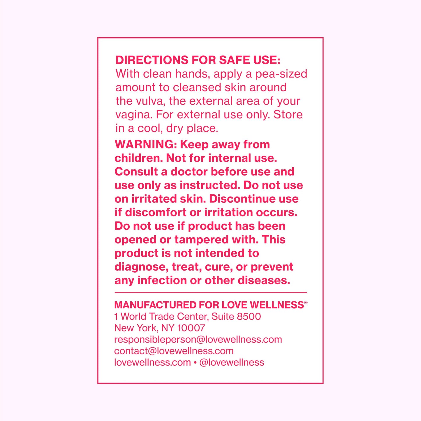 Love Wellness Comfy Cream Vulva & Vaginal Moisturizer - 1.01 oz Love WellnessUS supplements