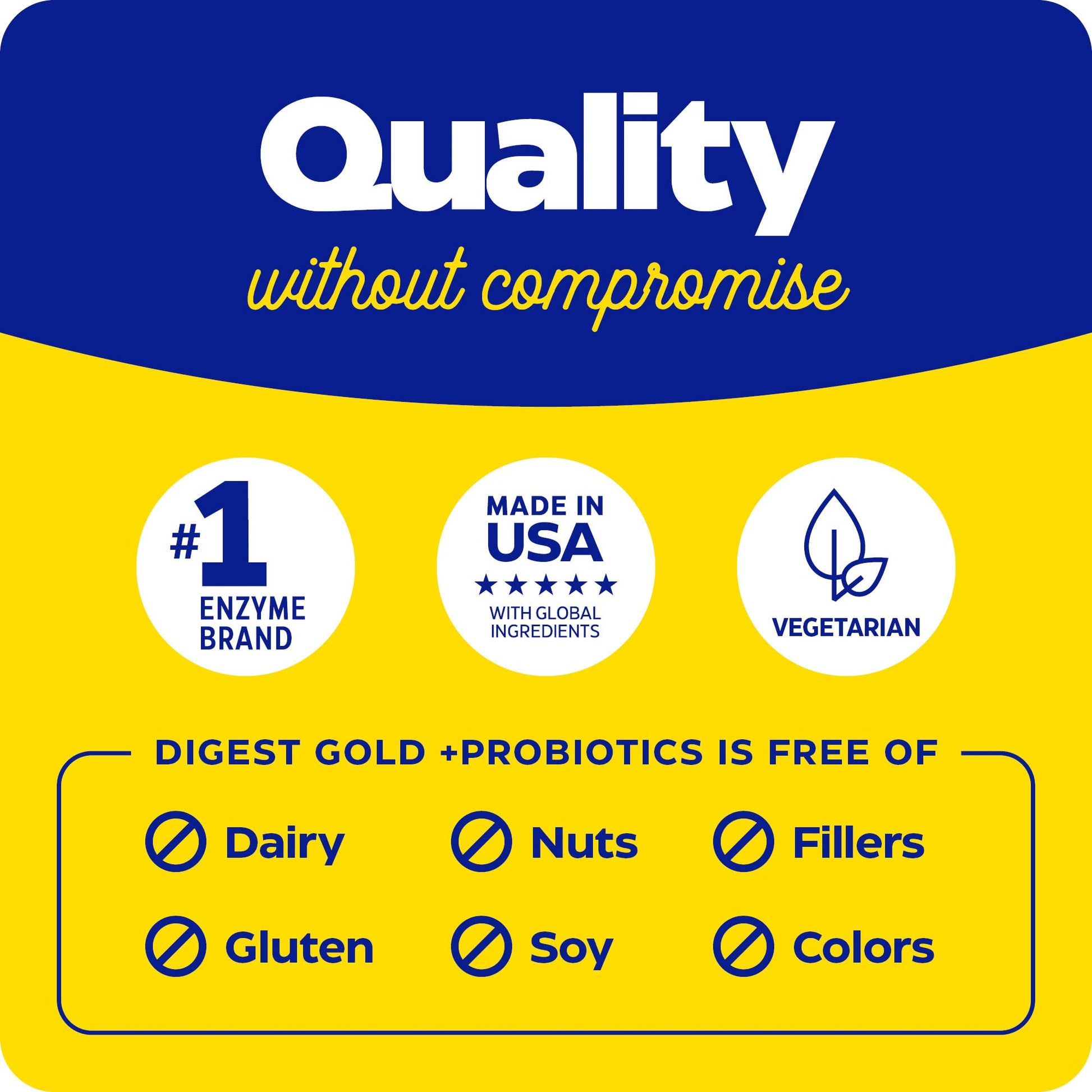 Enzymedica Digest Gold + Probiotics, 2-in-1 Digestive Enzymes & Probiotic Support, Promotes Gut Health with 1 Billion Active Cultures, 180 Capsules EnzymedicaAu supplements