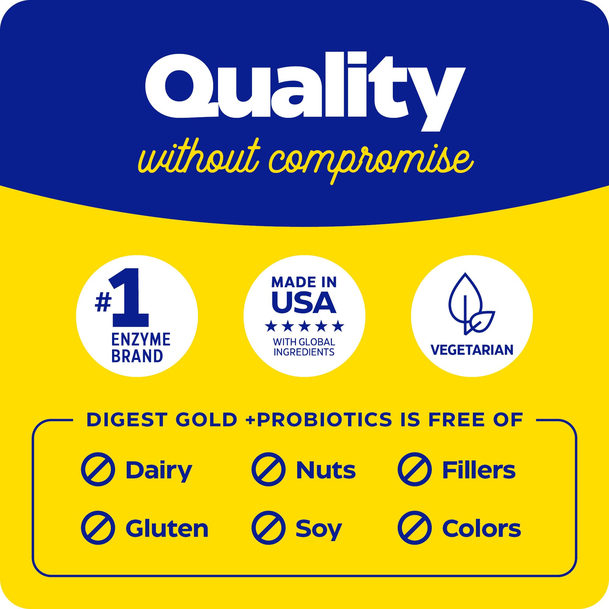 Enzymedica Digest Gold + Probiotics, 2-in-1 Digestive Enzymes & Probiotic Support, Promotes Gut Health with 1 Billion Active Cultures, 180 Capsules EnzymedicaAu supplements