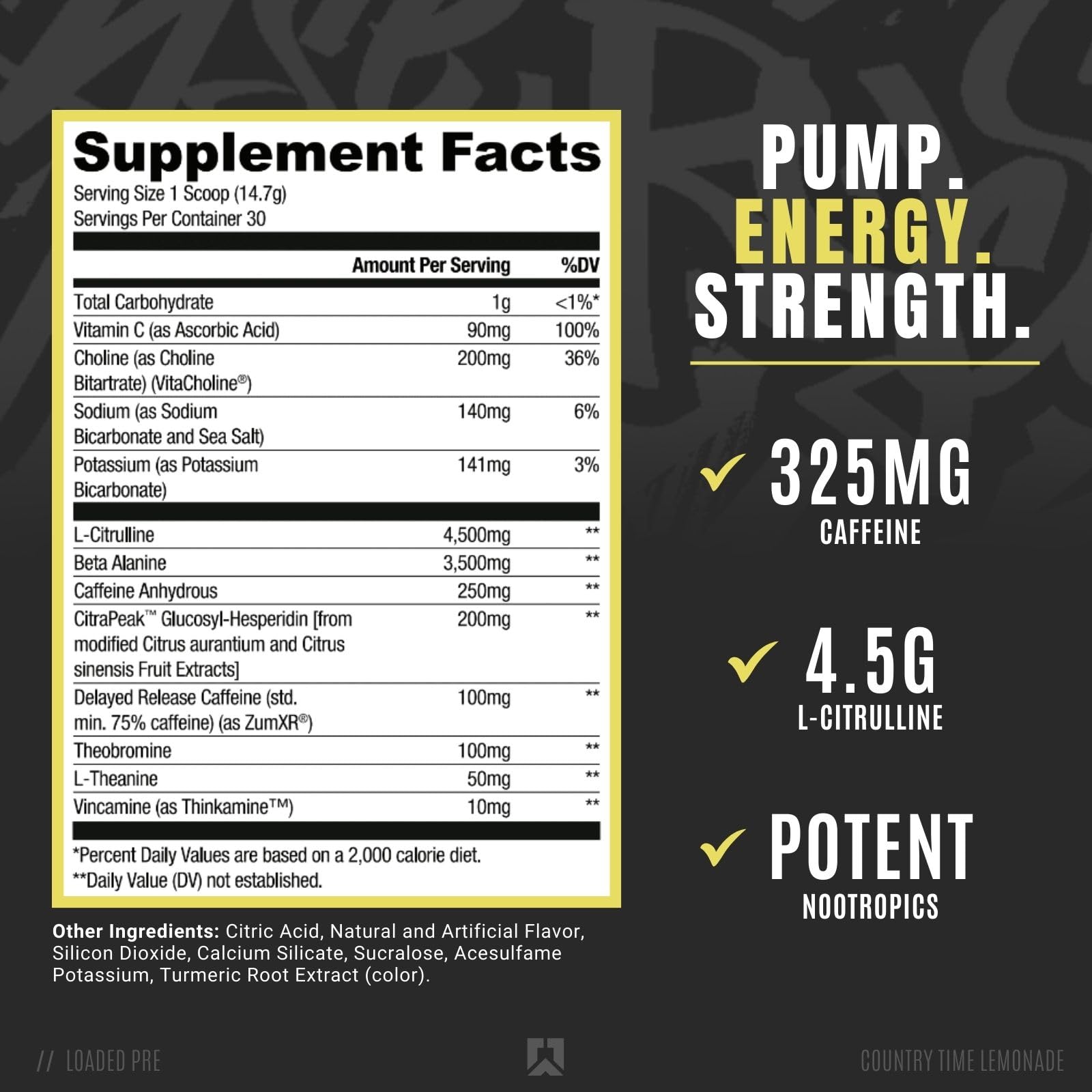 RYSE Up Supplements Loaded Pre Workout Powder Supplement for Men & Women RYSE Up SupplementsUS supplements