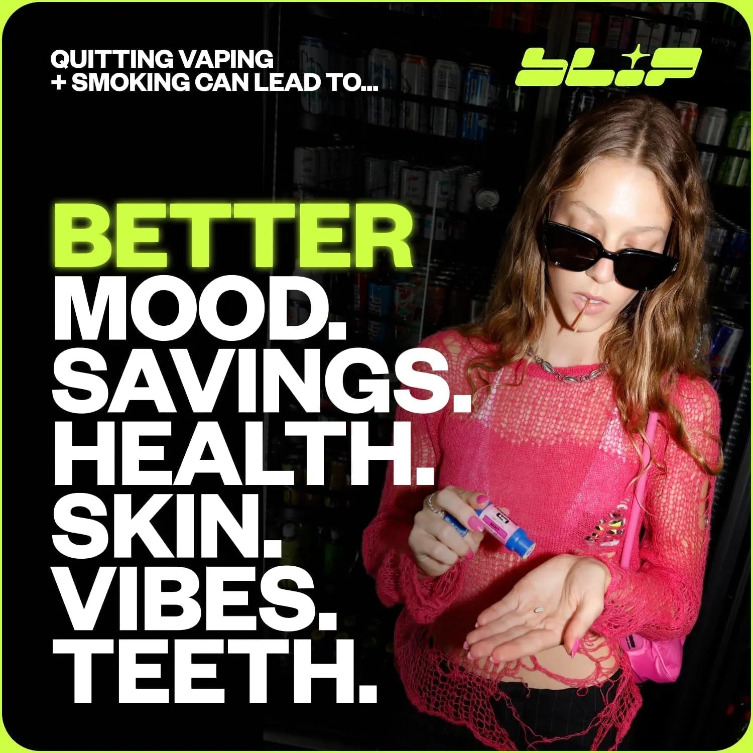 Blip NRT Nicotine Lozenge Mini's - 2mg Mint Flavor (27 Count) - Help Quit Smoking Aid, Reduce Cravings - Nicotine Replacement Blipnz supplements