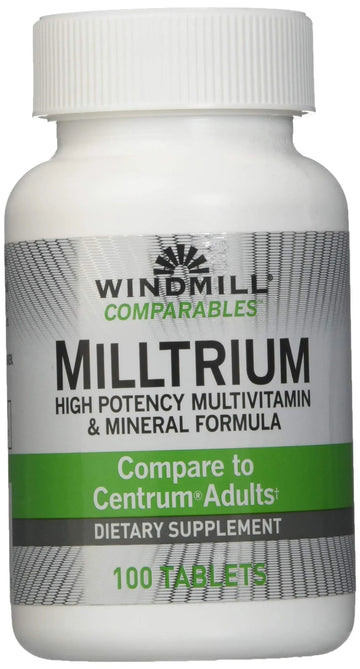 Windmill MILLTRIUM H/P Multi-VIT TAB 100 (061AM) WindmillAu supplements