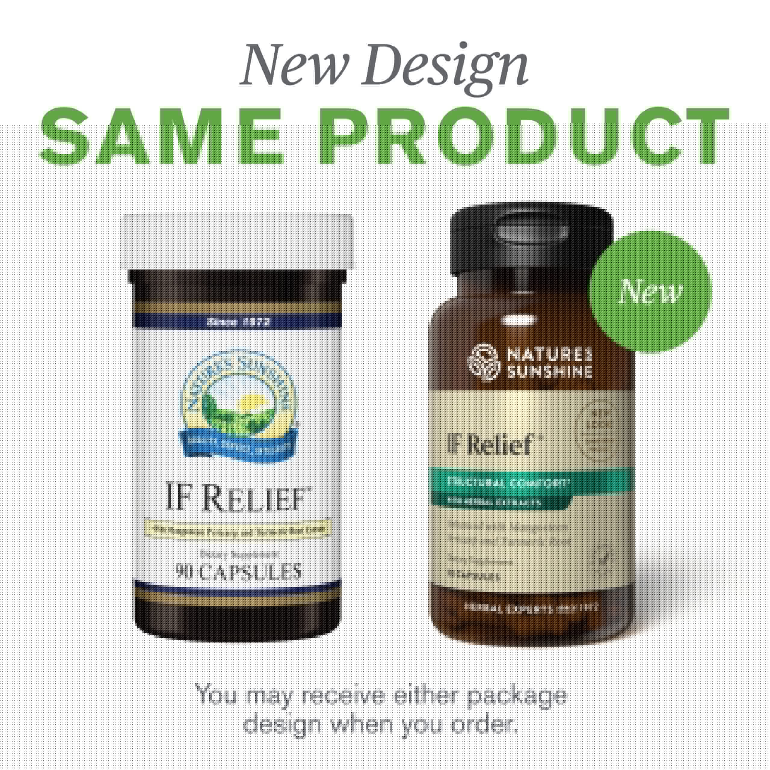 Nature's Sunshine IF Relief, 90 Capsules | Powerful Combination of Herbs That May Support The Body's Natural Process for Dealing with Muscle Pain Following Exercise Nature's SunshineAu supplements