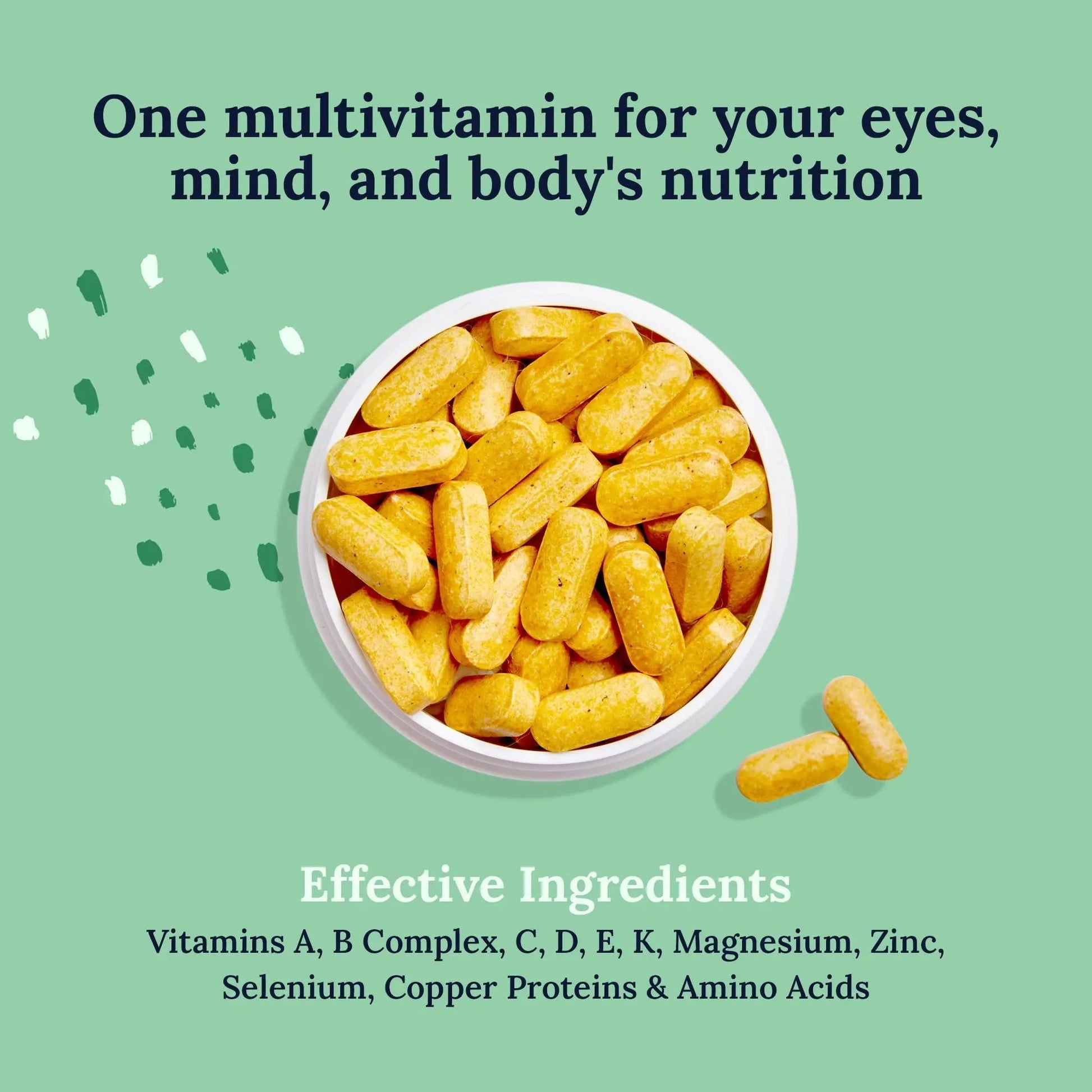 CorneaCare Vitamins and Minerals | Multivitamin for Vision & Health | Dry Eye Supplements | 60 Tablets CorneaCareAu supplements