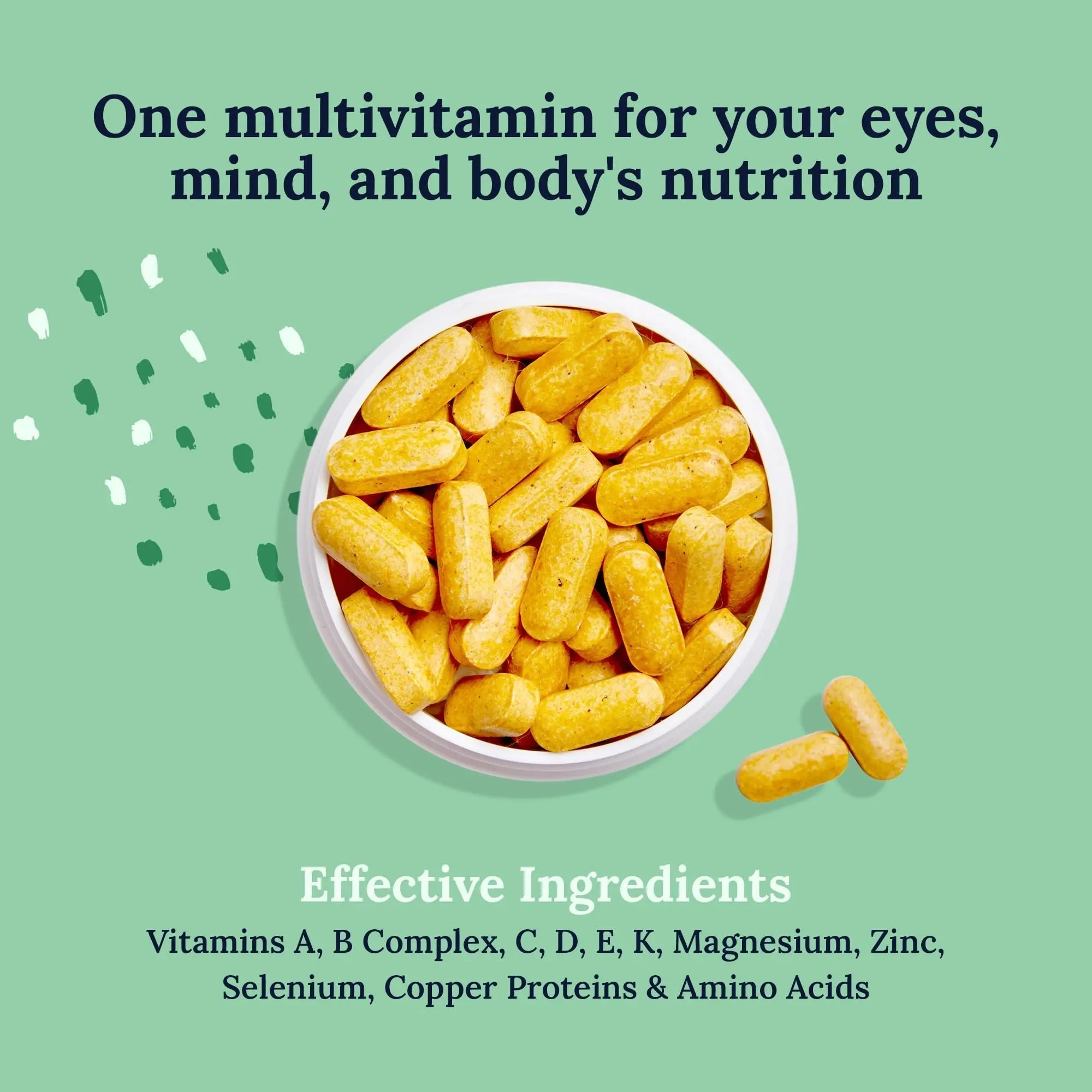 CorneaCare Vitamins and Minerals | Multivitamin for Vision & Health | Dry Eye Supplements | 60 Tablets CorneaCareAu supplements