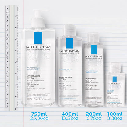 La Roche-Posay Micellar Cleansing Water Facial Cleanser and Makeup La Roche-PosayUS supplements