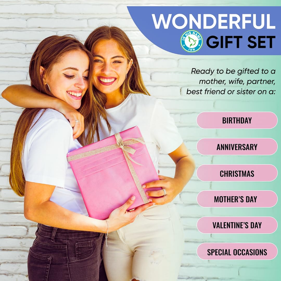 Scented Candles Gift for Women, 4 Pack, Reusable Tin Box, Luxury Candles for Home In His NameAu supplements