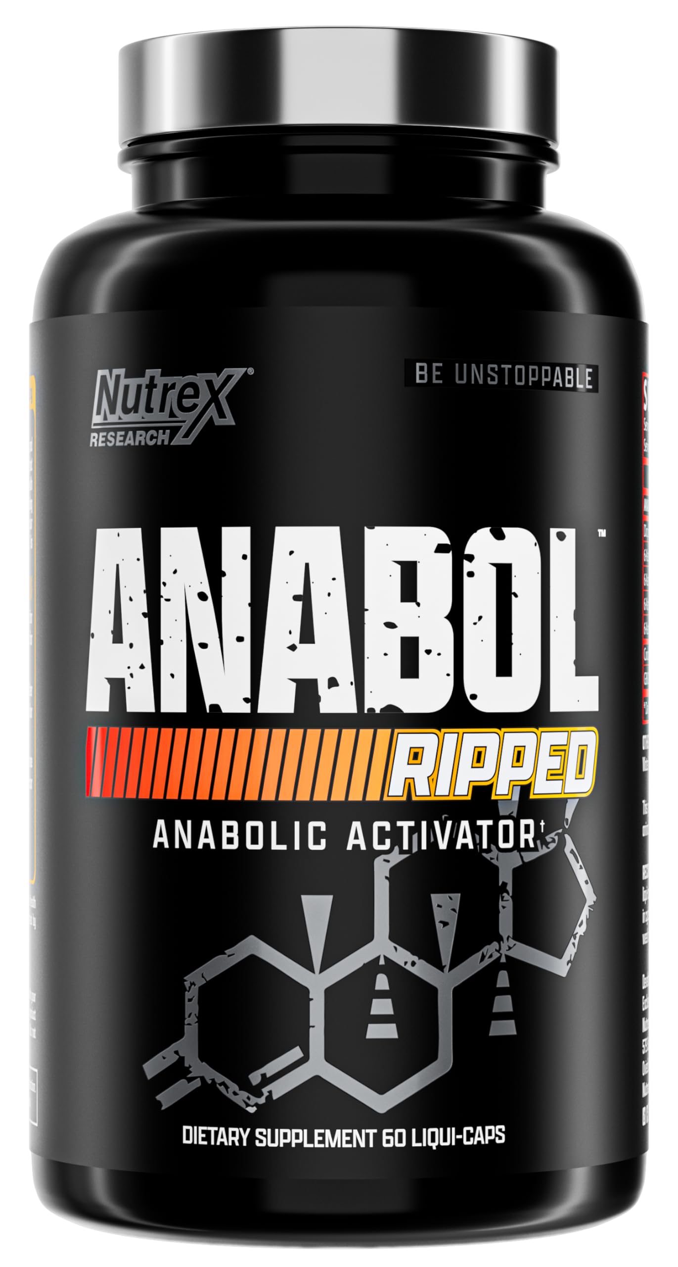 Nutrex Research Anabol Ripped Anabolic Muscle Builder for Men, 2-in-1 Muscle Builder and Shredding Supplement, (60 Count) Nutrex ResearchUS supplements